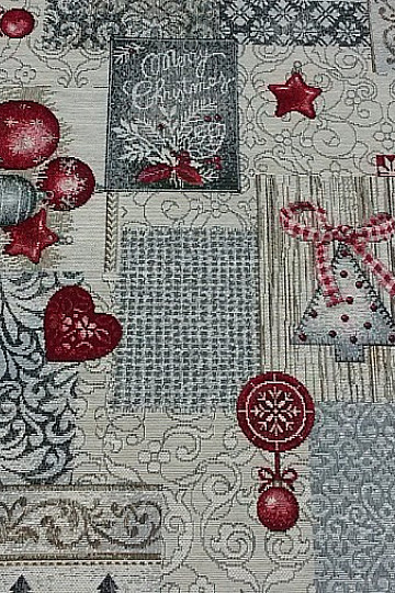 Tovaglia e sciarpa in arazzo NATALE MODERNO