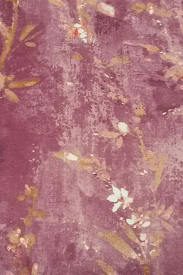 Tessuto decorativo MUHLY fiori viola
