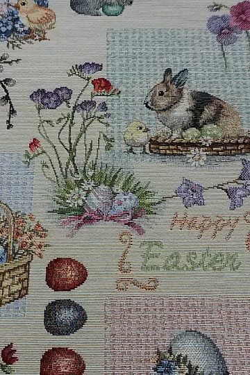 Tessuto arazzo BUONA PASQUA