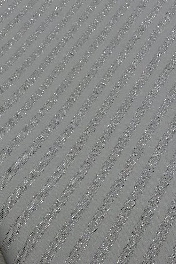 Tovaglie e sciarpe natalizie Stripes silver natur