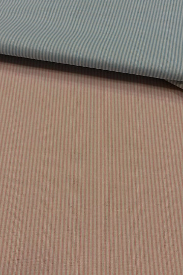 Tessuto in cotone BABY STRIPE rosa