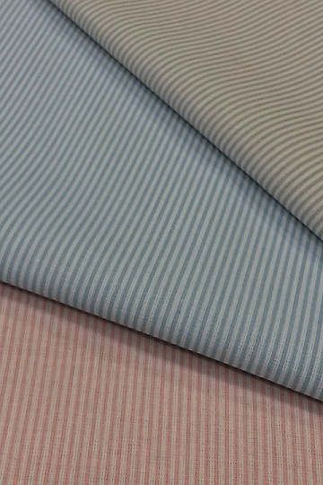 Tessuto in cotone BABY STRIPE grigio