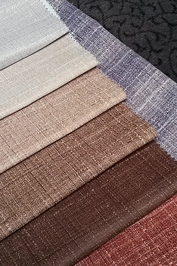 Tessuto decorativo DIMOUT per tende marrone 15