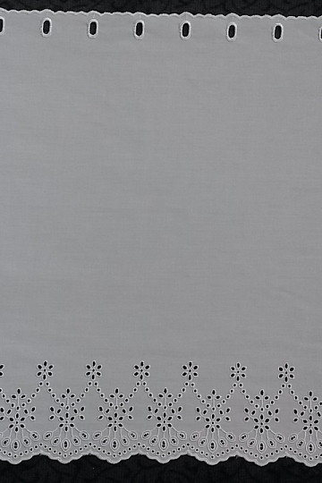 Tenda in vetro colorato ricamata HOLLO
