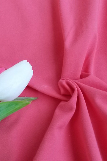 Maglia di cotone TEINTURE corallo