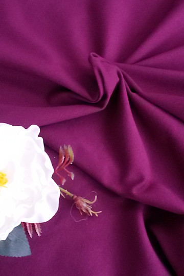 TEINTURE maglia di cotone viola