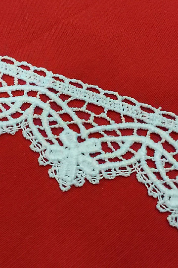 Laccio 5557/0010 6 cm bianco opaco