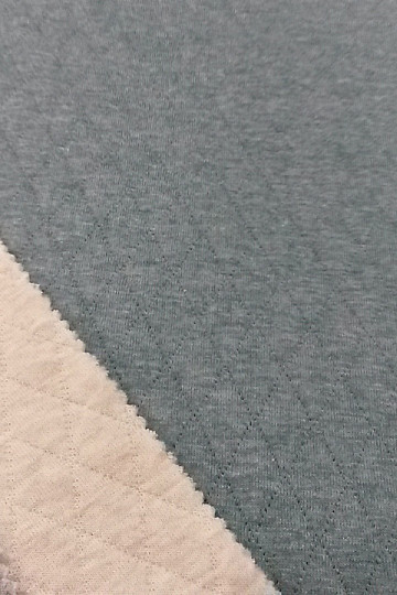 Maglia di cotone MATLOSANGE verde menta