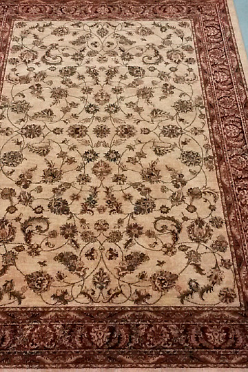 Tappeti di lusso in lana ROYAL a fiori all-over