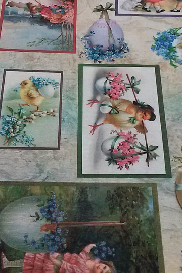 Tessuto decorativo PASQUA VITTORIANA