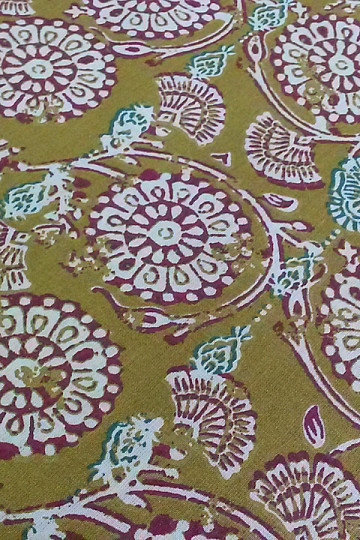 Tessuto di cotone JIVA FLOWERS