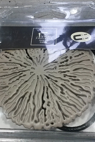 Gancio fermacravatta magnetico CORALLY beige