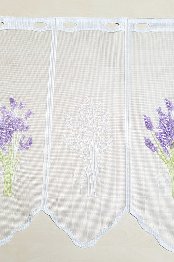 Tenda jacquard per vetrate LAVANDA