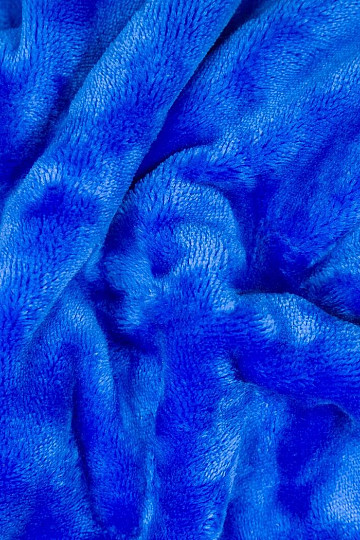 Lenzuolo in microflanella DORMIRE BENE blu scuro
