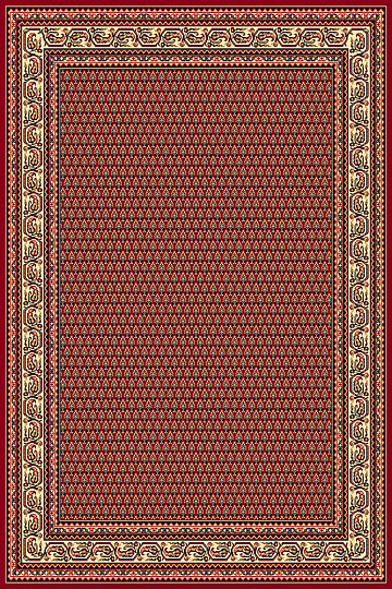pezzo tappeto PRACTICA 26 rosso