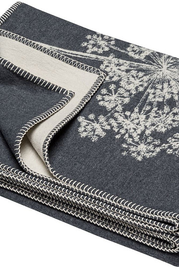 Coperta in cotone DF GIADA ANTRACITE