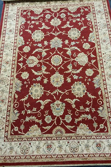 Tappeto di lusso in lana DJOBIE ORIENT rosso