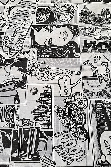 Tessuto decorativo KOMIKS SPACE