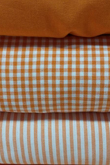 Tessuto decorativo arancione uni cezalier 62