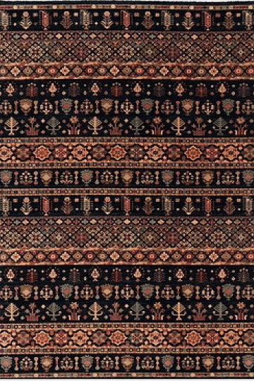 Tappeti di lusso in lana KASHQAI 4361/500