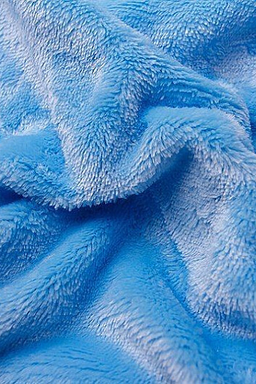 Lenzuolo in microflanella DORMIRE BENE St. blu
