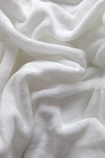 Lenzuolo in microflanella DORMIRE BENE bianco