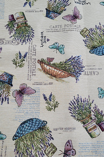 Tessuto arazzo LAVANDER GARDEN 2