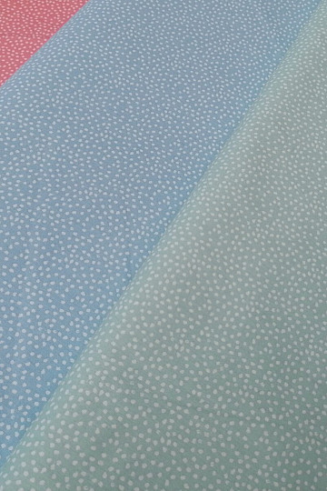 Tessuto di cotone TASSI blu