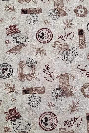 Tessuto decorativo CAFFÈ MARONE