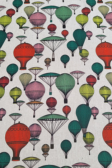Tessuto decorativo BALLOON GLOBE 701 stampa digitale