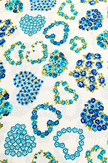 Tessuto decorativo AROAN blu
