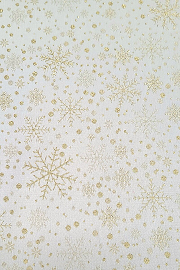Tessuto decorativo jacquard FLAKES I oro