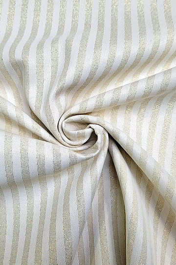 Tessuto decorativo jacquard STRIPES oro