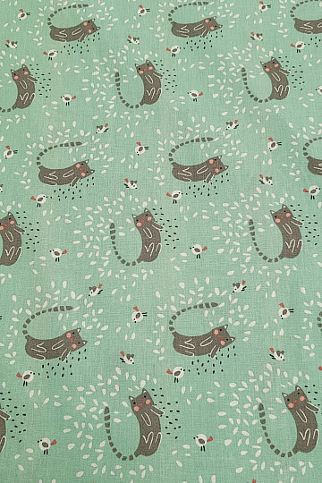 Tessuto di cotone ITCHY CAT