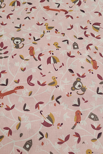 Tessuto di cotone SAFY rosa