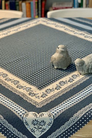 Tovaglia e scialle arazzo SELSKÁ JIZBA blu