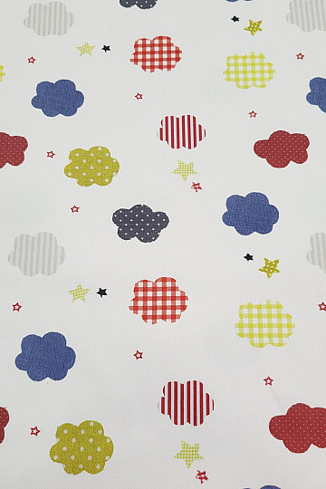 Tessuto decorativo per bambini NUVOLE