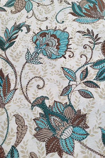 Tessuto decorativo DORKA turchese