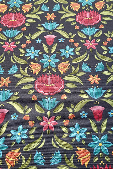 Tessuto decorativo MARIE nero