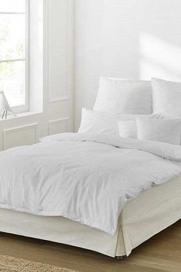 biancheria da letto Irisette BIO COTONE raso ASPEN 8740-12 neve