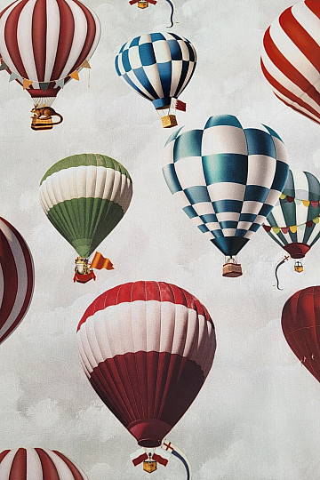 Tessuto di cotone PALLONCINI montgofeire