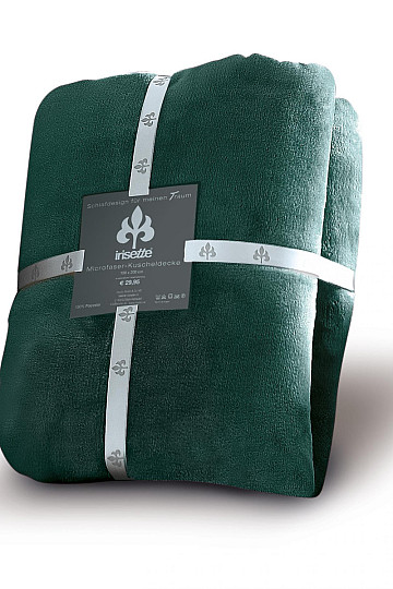 Morbida coperta RELAX 32 VERDE SCURO