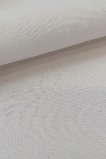 Tela di cotone DOMINIC bianco