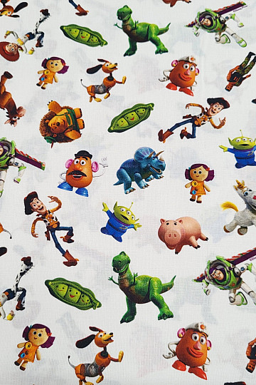 Tessuto di cotone TOY STORY