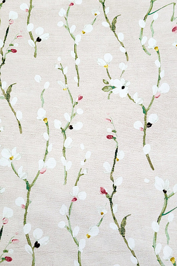 Tessuto decorativo Ramoscelli NOA rosa