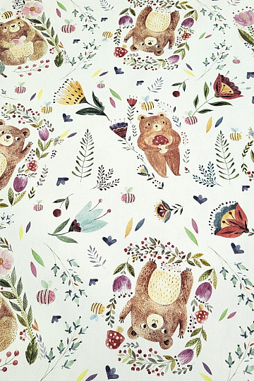 Tessuto decorativo per bambini ORSO