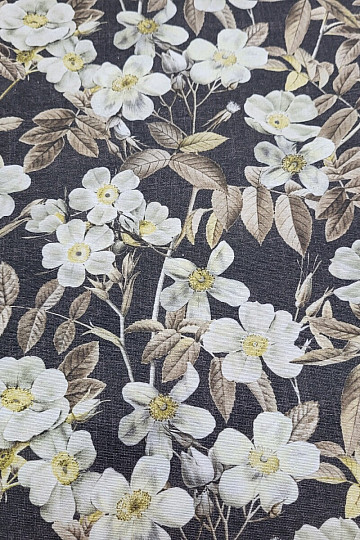 Tessuto decorativo LEIRE nero
