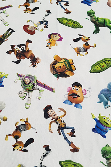Tessuto decorativo per bambini TOY STORY grande