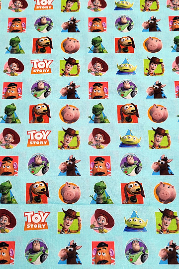 PATCH TOY STORY in tessuto di cotone
