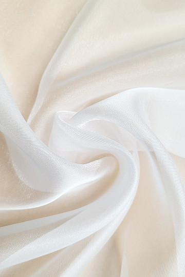 Tenda in voile GERSTER 896/300/0001 bianco-lucido